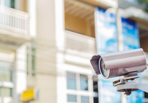 Imagens de câmeras de segurança