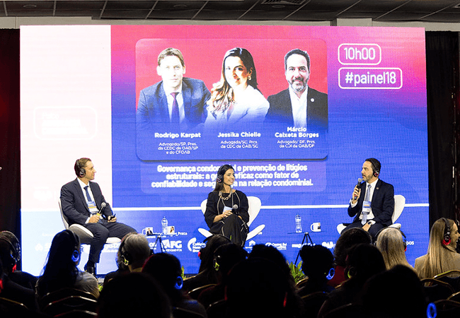 Advocacia condominial ganha protagonismo no 1º Congresso Brasileiro da Advocacia da Construção Civil, em Balneário Camboriú